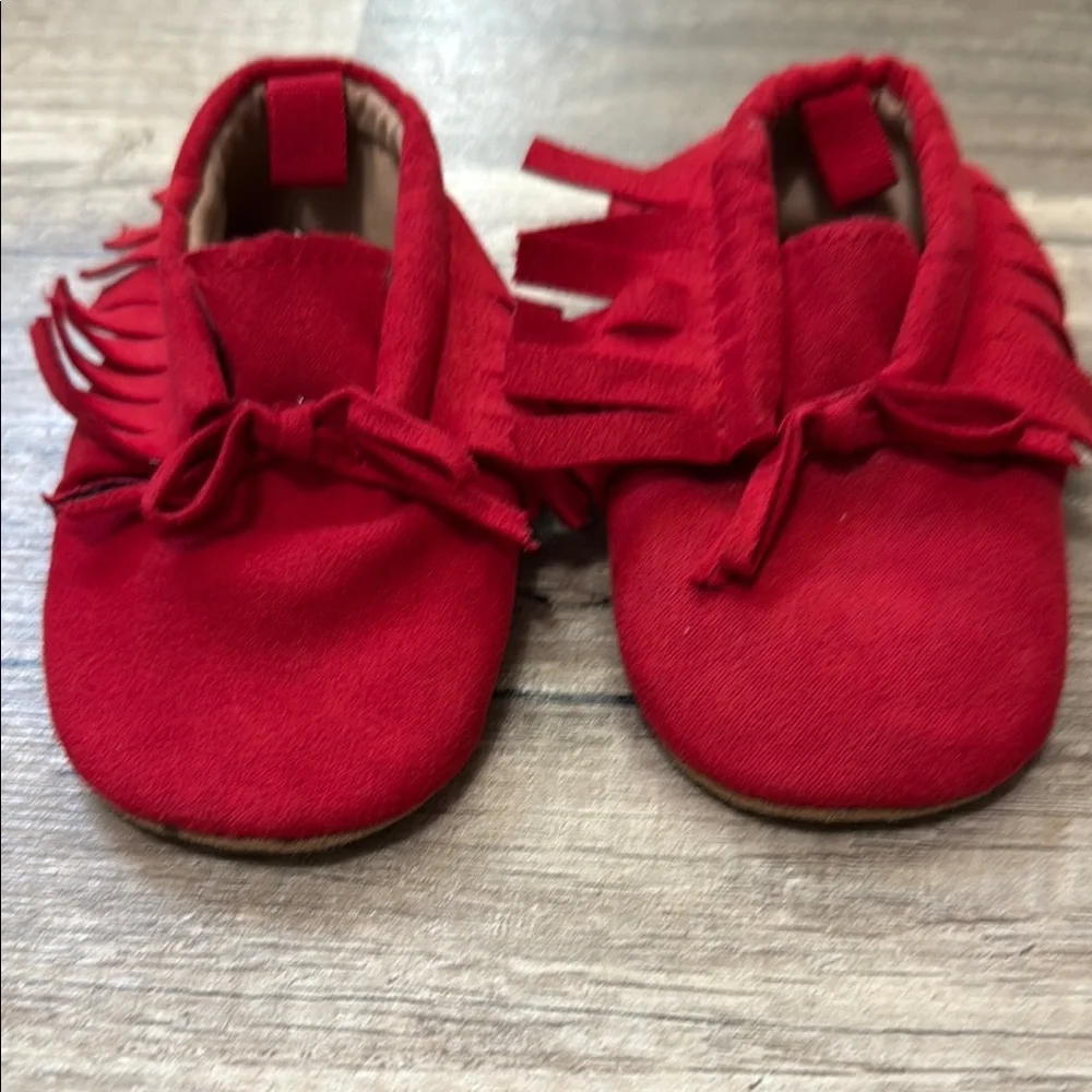 BABY Red Kids Shoes Set